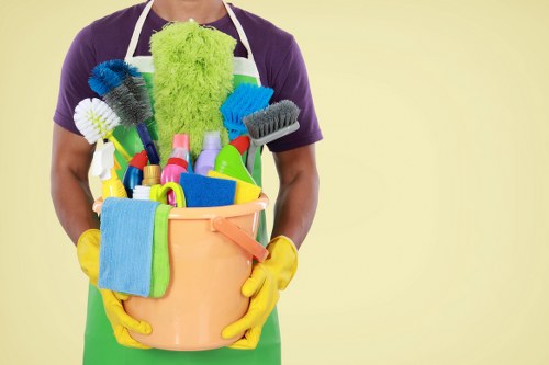 Professional office cleaning in a Kennington workplace