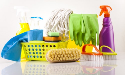 Clean reception area for Kennington office cleaning services