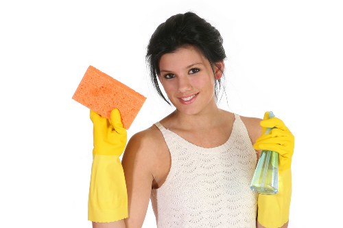Risk assessment being completed before a deep clean