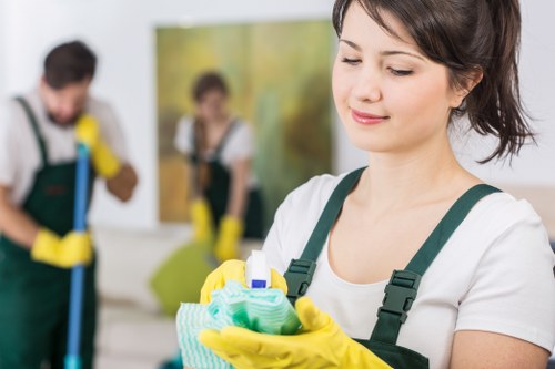 Domestic cleaning service in Kennington focusing on kitchen surfaces